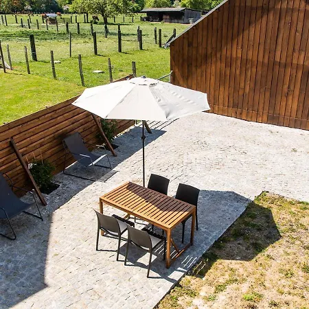 Cheval Doré Dans La Ferme